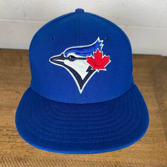 Toronto Blue Jays Hat 7 1/8 New Era 59Fifty On Field Fitted Cap MLB Baseball USA - Picture 1 of 11
